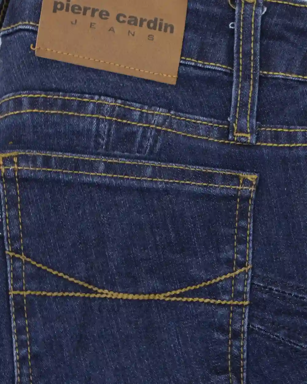 Jeans levanta pompa tiro alto con un botón estilo recto 461 azul claro