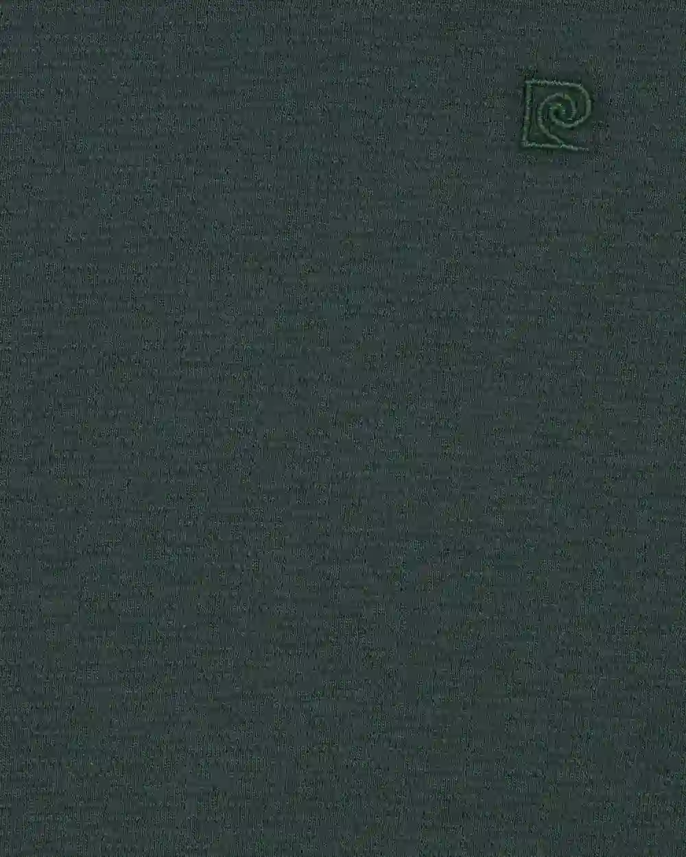 Camiseta cuello redondo diseño slim fit manga corta verde