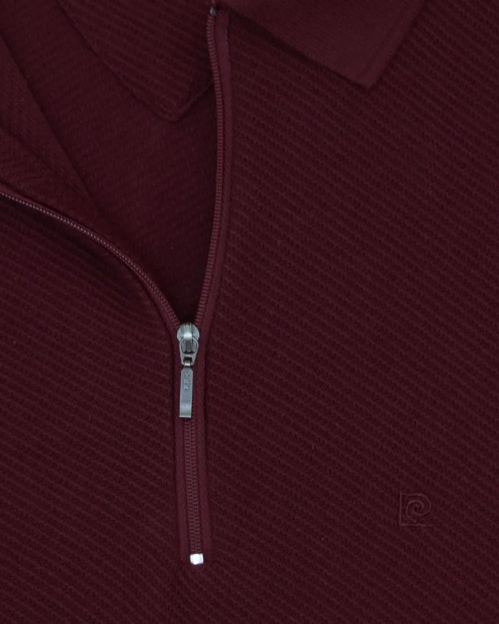 Camisa sport diseño slim fit manga corta vino