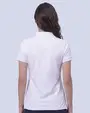 Blusa sport slim fit manga corta blanco