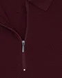 Camisa sport diseño slim fit manga corta vino