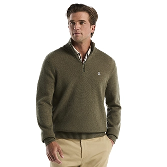 Sweater moda en manga larga en color verde olivo